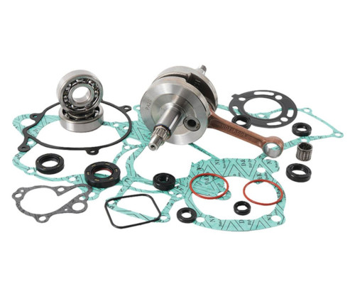 HOT RODS ДВИГУН НИЖНИЙ РЕМКОМПЛЕКТ HONDA CR 80R '05-'07, CR 80 RB BIG WHEEL '05-'07 (КОЛІНВАЛ, ПІДШИПНИКИ, САЛЬНИКИ, ПРОКЛАДКИ)