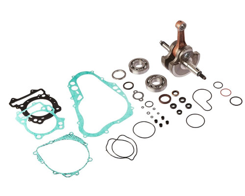 РЕМОНТНИЙ КОМПЛЕКТ HOT RODS BOTTOM SUZUKI DR-Z 400 '00-'04, DR-Z 400E '00-'07, DR-Z 400S '05-'09, '11-'24, DR-Z 400SM '05-'09, '13-'24, KAWASAKI KLX 400R '03-'04 ( КОЛЕНВАЛ, ПІДШИПНИКИ, САЛЬНИКИ, ПРО