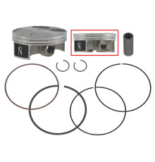Кована намура YAMAHA wr 250f / yz 250fx (wrf 250 / yzf 250fx) '20-21, yz 250f (yzf 250) '19-21 (sel.b=76.96mm) кована (кільця fx-40050r)