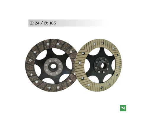 ДИСК ЗЧЕПЛЕННЯ NEWFREN BMW K 75C/RT/S '84-'05 (СУХЕ ЗЧЕПЛЕННЯ)