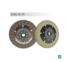 ДИСК ЗЧЕПЛЕННЯ NEWFREN BMW R 50/60/75/80/100 (MCC601) (СУХЕ ЗЧЕПЛЕННЯ)