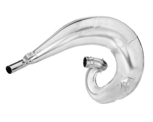 OXA FACTORY DYFUZOR (TUBA REZONANSOWA) FRONT EXHAUST PIPE CHROME KTM EXC 250 / 300 '04-'11 , SX 250 '03-'10 (064050002-PDA0404)