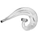 OXA FACTORY DYFUZOR (TUBA REZONANSOWA) FRONT EXHAUST PIPE CHROME KTM EXC 250 / 300 '04-'11 , SX 250 '03-'10 (064050002-PDA0404)