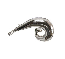 OXA FACTORY DYFUZOR (TUBA REZONANSOWA) FRONT EXHAUST PIPE CHROME KTM EXC 250 / 300 '17-'18 CARBURETOR (GA?NIK) , HUSQVARNA TE 250 / 300 '17-'19, KTM EXC 250 / 300 TPi '17-'19 (064050202-PDA0401)