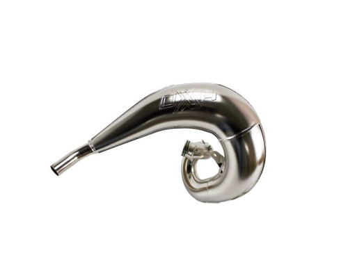 OXA FACTORY DYFUZOR (TUBA REZONANSOWA) FRONT EXHAUST PIPE CHROME KTM EXC 250 / 300 TBi '24- , HUSQVARNA TE 250 / 300 '24- , GAS GAS EC 250 / 300 '24-, (064050402-PDA0301)