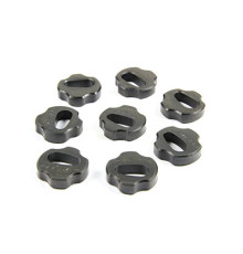 ГУМКИ КОРЗИНИ ЗЧЕПЛЕННЯ PROX KAWASAKI KXF 250 04-05, YAMAHA YZ 125 88-04, YAMAHA YZ 250 93-21 (8 ШТ.)