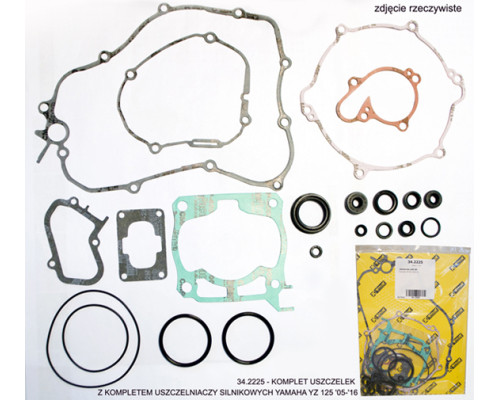 PROX Комплект Прокладок для двигуна Z КомплектEM Прокладка для двигуна YAMAHA YZ 125 '05-'17