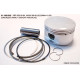 Prox Поршень HONDA xbr 500 85-94, nx 500 88-89 (92,50mm=+0,50) (24mm pin, 4 радіальних клапанів)