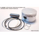 Prox Поршень HONDA xbr 500 85-94, nx 500 88-89 (92,50mm=+0,50) (24mm pin, 4 радіальних клапанів)