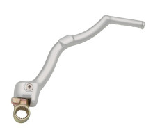 ВАЖЕЛЬ  PSYCHIC СТАРТЕРА (КІКСТАРТЕР) HONDA CRF 450 R '02-'08, CRF 450 X '05, (OEM: 24700-MEN-730; 24700-MEN-A00; 28300-MEB-670; 28300-MEB-671) (АЛЮМІНІЙ) КОЛІР СРІБЛИСТИЙ