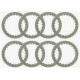 ПРОСТАВКИ ДИСКА ЗЧЕПЛЕННЯ PSYCHIC KTM SXF450 07-11, SXF505 07-08, EXC505 08-09, EXC450 08-09 (8 шт.) (PS054C)