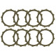ДИСКИ ЗЧЕПЛЕННЯ PSYCHIC BMW F 650GS '99-'03, F 650CS '00-'03 (EBS5636)