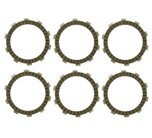 ДИСКИ ЗЧЕПЛЕННЯ PSYCHIC HONDA CBF 250 '04-06, XR 250, TRX 300EX`93-09 (F1633) (EBS1190)