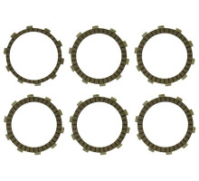 ДИСКИ ЗЧЕПЛЕННЯ PSYCHIC HONDA XL 350 R 85-88, YAMAHA YBR 250 '07-'11 (F1675) (EBS1217)