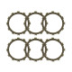 ДИСКИ ЗЧЕПЛЕННЯ PSYCHIC KAWASAKI KLR 250 84-05, ZXR 400 89-03 (EBS4446)