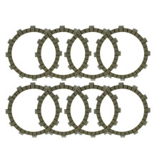ДИСКИ ЗЧЕПЛЕННЯ PSYCHIC RACING KAWASAKI KX 250 '92-'08, VN 800/900, GPZ 900R, KLR 650C '95-'04 (F1772) (EBS4435R)