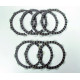 ДИСКИ ЗЧЕПЛЕННЯ PSYCHIC YAMAHA YZ 80/85 (95-16) (F2836) (EBS2335)