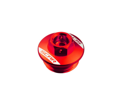 КРИШКА МАСЛОЗАЛИВНОЇ БАКИ GAS MC 250F/350F/450F '22-'24, EC 250/300 '21-'24, EC 250F/350F '21-'24, EC 450F/500F '24, EX 250/300 '21-'24, EX 250/450 F ЧЕРВОНИЙ