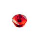 КРИШКА МАСЛОЗАЛИВНОЇ БАКИ SCAR RACING KAWASAKI KX 250 '19-'25, KX 450 '19-'25 ЧЕРВОНА