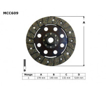 ДИСК ЗЧЕПЛЕННЯ TRW LUCAS BMW R 1200 GS / ADV / R / RT / RS 04 -14