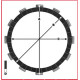 ДИСК ЗЧЕПЛЕННЯ TRW LUCAS HYOSUNG GT / GV 250 01-09