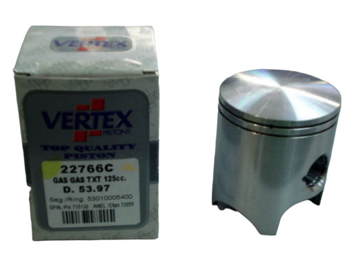 Поршень VERTEX gas gas 125 txt '02-'21 (53,96 мм) (+0,01 мм) (кільця 53009805400 x 2 шт.)