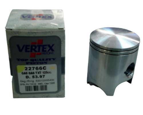 Поршень VERTEX gas gas 125 txt '02-'21 (53,99 мм) (+0,04 мм) (кільця 53009805400 x 2 шт.)