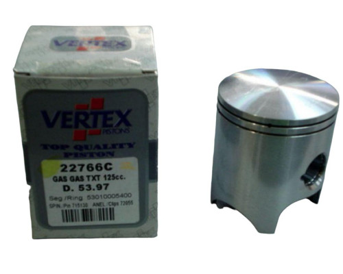 Поршень VERTEX gas gas 125 txt '02-'21mm (53.97mm) (+0.02mm) (кільця 53009805400 x 2 шт.)