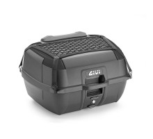 GIVI B45+ центральний кофр Monolock 45 л з ситкою, підкладкою і спинкою чорний