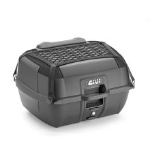 GIVI B45+ центральний кофр Monolock 45 л з ситкою, підкладкою і спинкою чорний