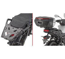 Рульова рейка GIVI Monokey для центрального корпусу Yamaha Tracer 9/GT/GT+ 2025 чорна