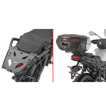 Рульова рейка GIVI Monokey для центрального корпусу Yamaha Tracer 9/GT/GT+ 2025 чорна