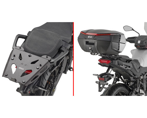 Рульова рейка GIVI Monokey для центрального корпусу Yamaha Tracer 9/GT/GT+ 2025 чорна