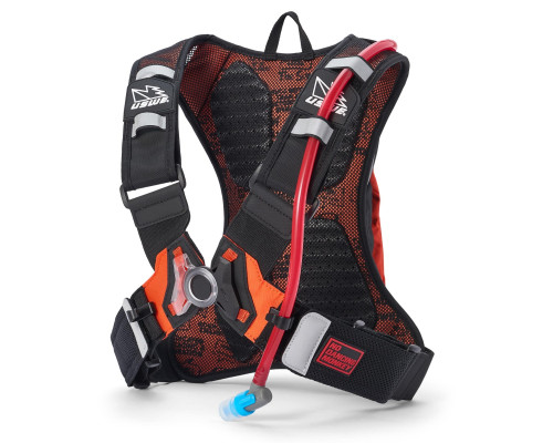 USWE Camel Bag Moto Hydro 3 Factory рюкзак гідратор 3L + 2L black/orange