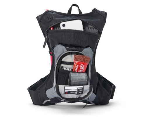 USWE Camel Bag Moto Hydro 3 gauges рюкзак 3L + 2L чорний/сірий