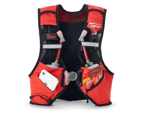 USWE Pace жилет для бігу 8L розмір XL червоно-чорний