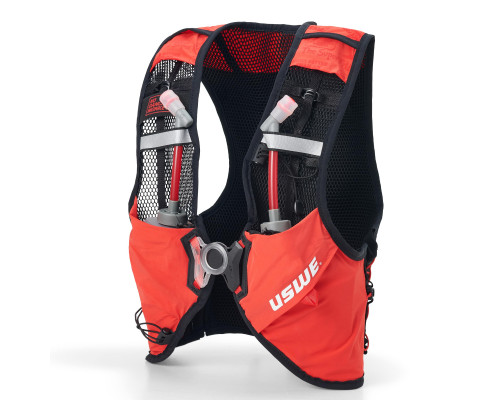 USWE Pace жилет для бігу 8L розмір XL червоно-чорний