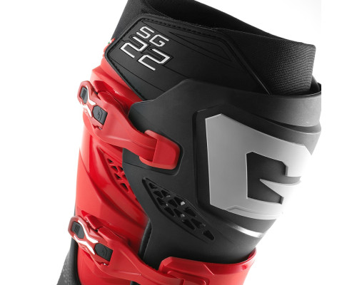 Gaerne SG-22 мотоботи Cross/Enduro Gore-Tex обмежена серія розмір 42 червоний/чорний/сірий