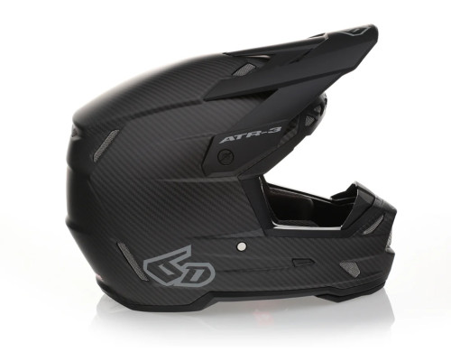 6D Helmets ATR-3 Шолом Cross/Enduro matte black/сірий розмір XL