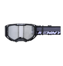 Kenny Racing Performance Level 1 Motocross glasses прозора лінза чорний/білий