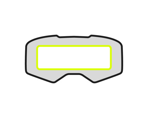 Передня кришка KENNY RACING Vision Performance 60 мм x 150 мм (упаковка з 4 шт.)