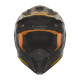 NOX N634 Шолом кросовий OFF ROAD matte black/neo помаранчевий розмір L