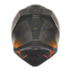 NOX N634 Шолом кросовий OFF ROAD matte black/neo помаранчевий розмір L