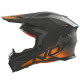 NOX N634 Шолом кросовий OFF ROAD matte black/neo помаранчевий розмір L