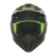 NOX N634 шолом кросовий OFF ROAD matte black/neo зелений розмір M