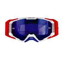 UFO Core 2.0 Motoculars anti-fog sinus білий/червоний