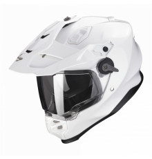 Scorpion ADF-9000 Air sholom Dual Enduro/Adventure, білий глянець, розмір M
