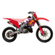 Набір наліпок Blackbird Honda CR 125R '02-'07, CR 250R '02-'07 ретро (відновлення Polisport '22) червоний