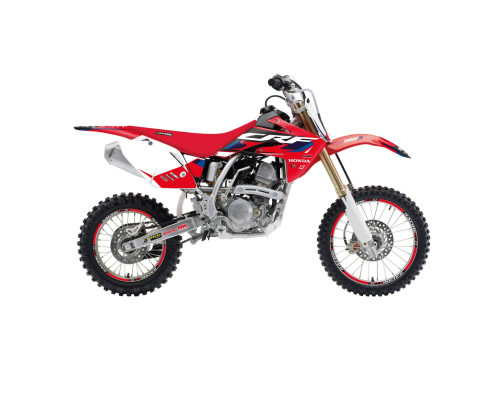 Набір наліпок Blackbird Dream 5 Honda CRF 150 2007-2024 червоних