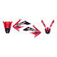 Набір цвяхів Blackbird Dream 5 Honda CRF 250R '04-'09, CRF 250X '04-'21 Червоно-чорний